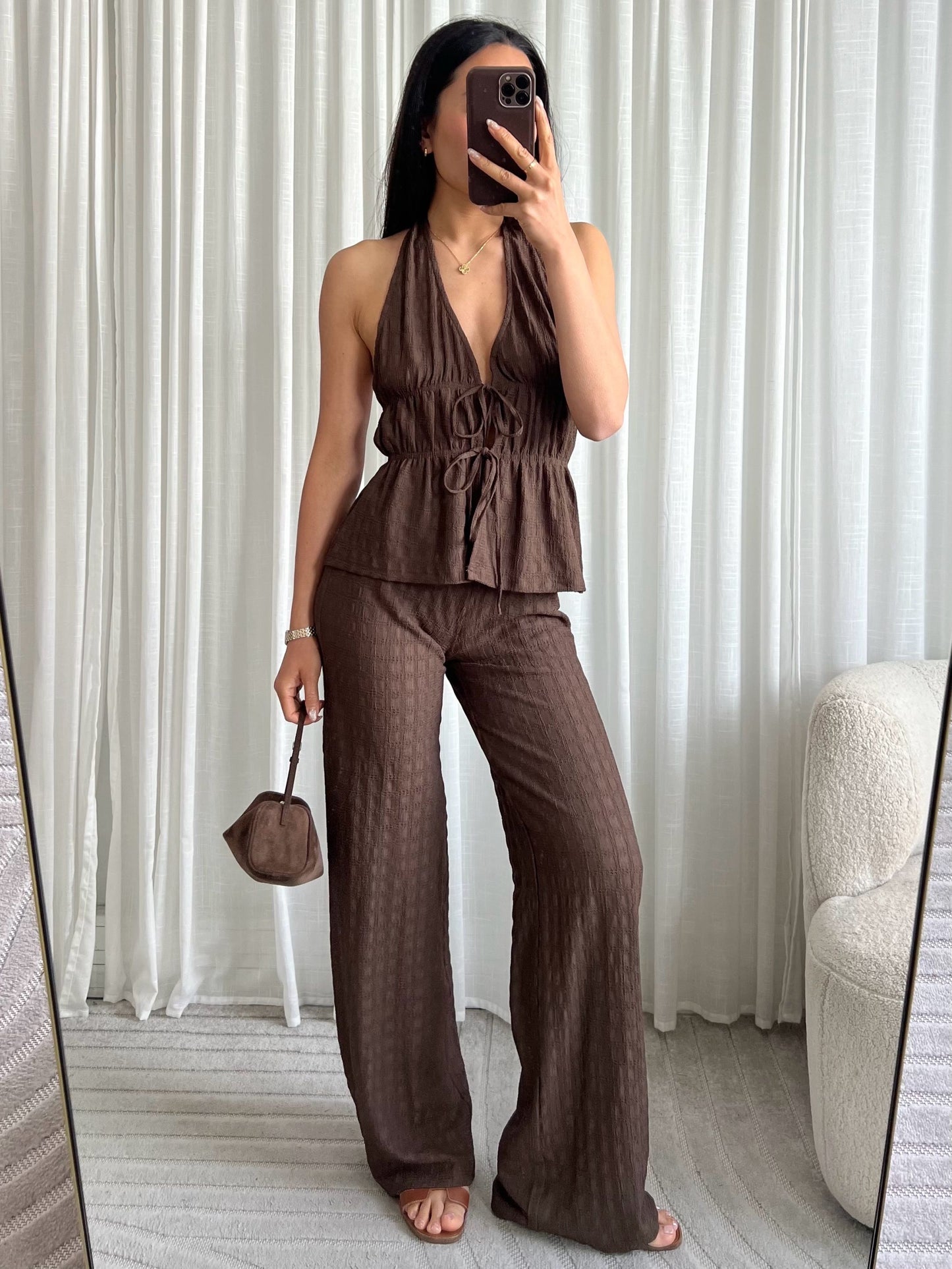 Smocked stretchy top