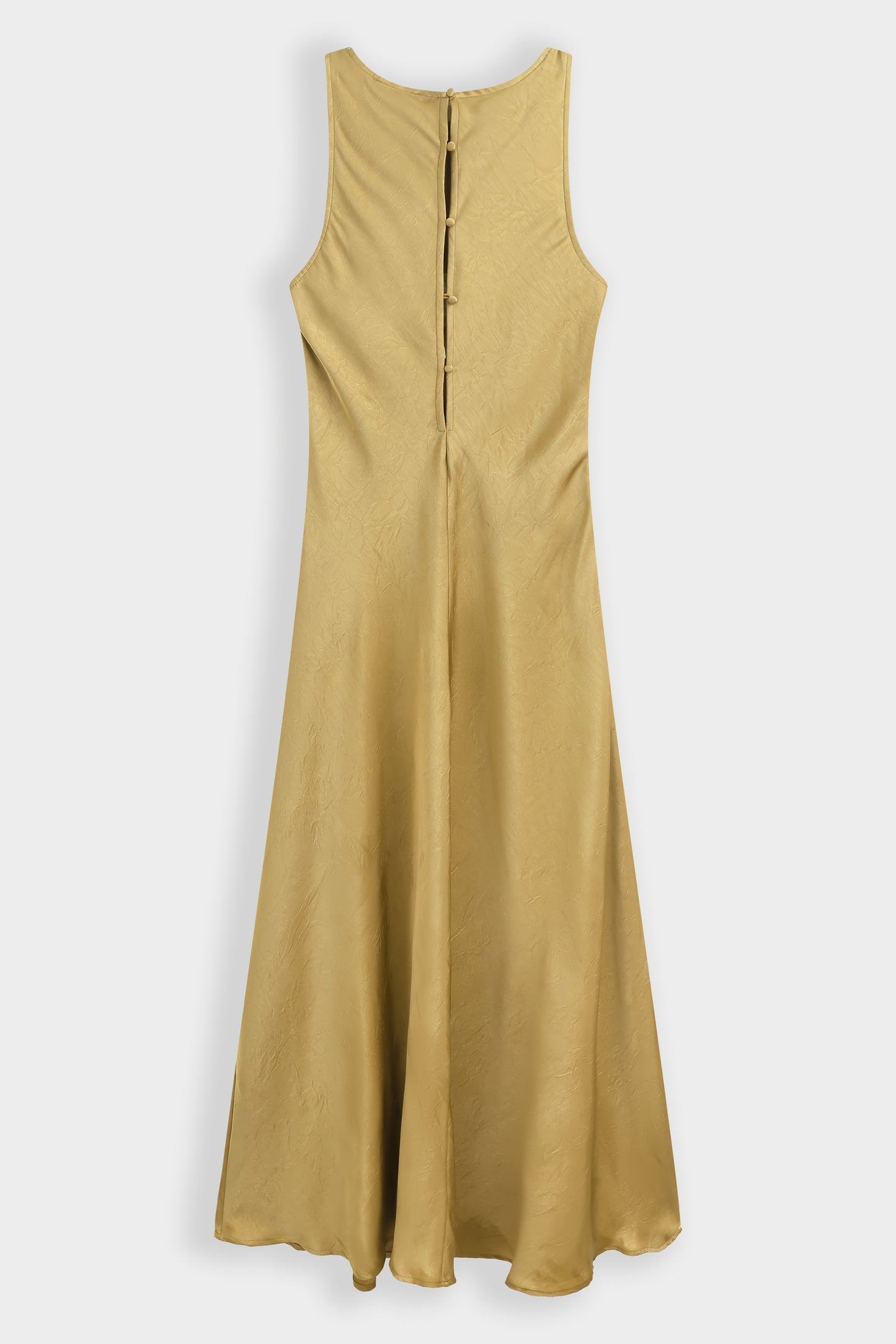 Textured satin dress