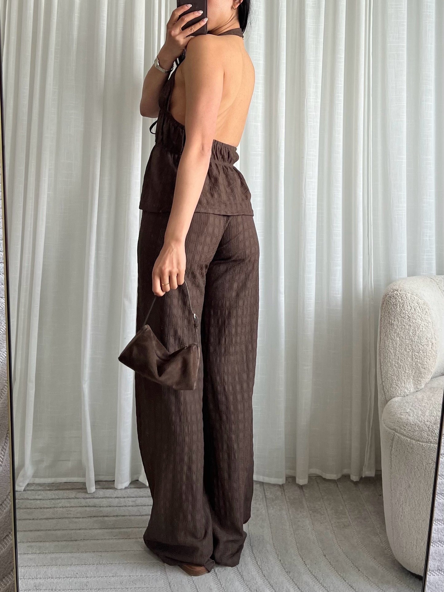 Smocked stretchy top